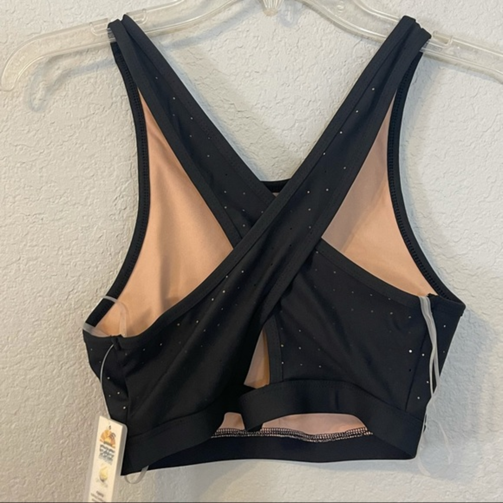 C&C California Criss‎ Cross Sports Bra NWT